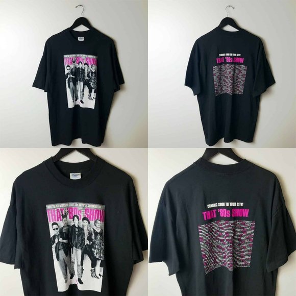 Vintage Y2K That '80s Show T Shirt Adult Black XL Extra Large American Sitcom - Picture 11 of 16